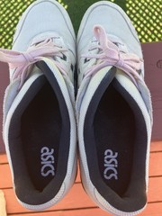 Asics Gel Lyte III Shoes Size 11 Cream Pink Black