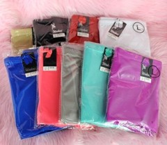 All Nylon Stretch Classic Boyshorts Control Briefs Tap Panties sz L 9 Colors!