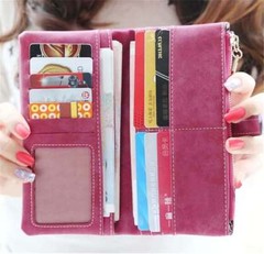 Womens Ladies Leather Clutch Wallet Long Phone Card Holder Case Purse Handbag US