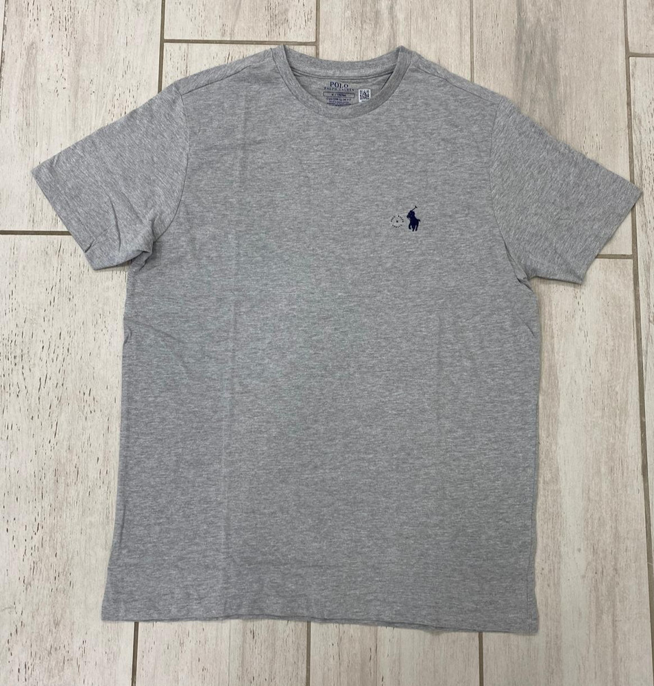 Polo Ralph Lauren Men’s Custom Slim Fit Crewneck T-Shirt Navy , Gray -S, -XXL
