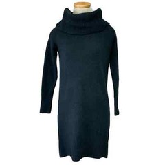 Wilfred Free Sweater Dress Women’s XXS Extra Extra Small Black Turtleneck Tunic