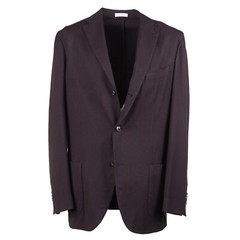 Boglioli Slim-Fit Dark Brown Wool ‘K Jacket’ Sport Coat 44 Long (Eu 54L) NWT