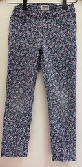 OshKosh B’Gosh Kids Girls Patterned Adjustable Stretch Cotton Jeggings Navy Sz 8