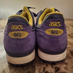 ASICS Gel Lyte III OG Hunter Green/ Purple Mens Sz 11.5 Academic Scholar Pack
