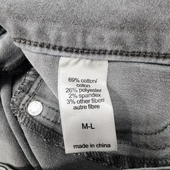 Maurices Jeans Womens M-L Gray Low Rise Skinny Jegging Stretch Denim Casual