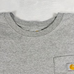 Carhartt Grey Pocket T-Shirt 4XLT Tall Work Shirt K87