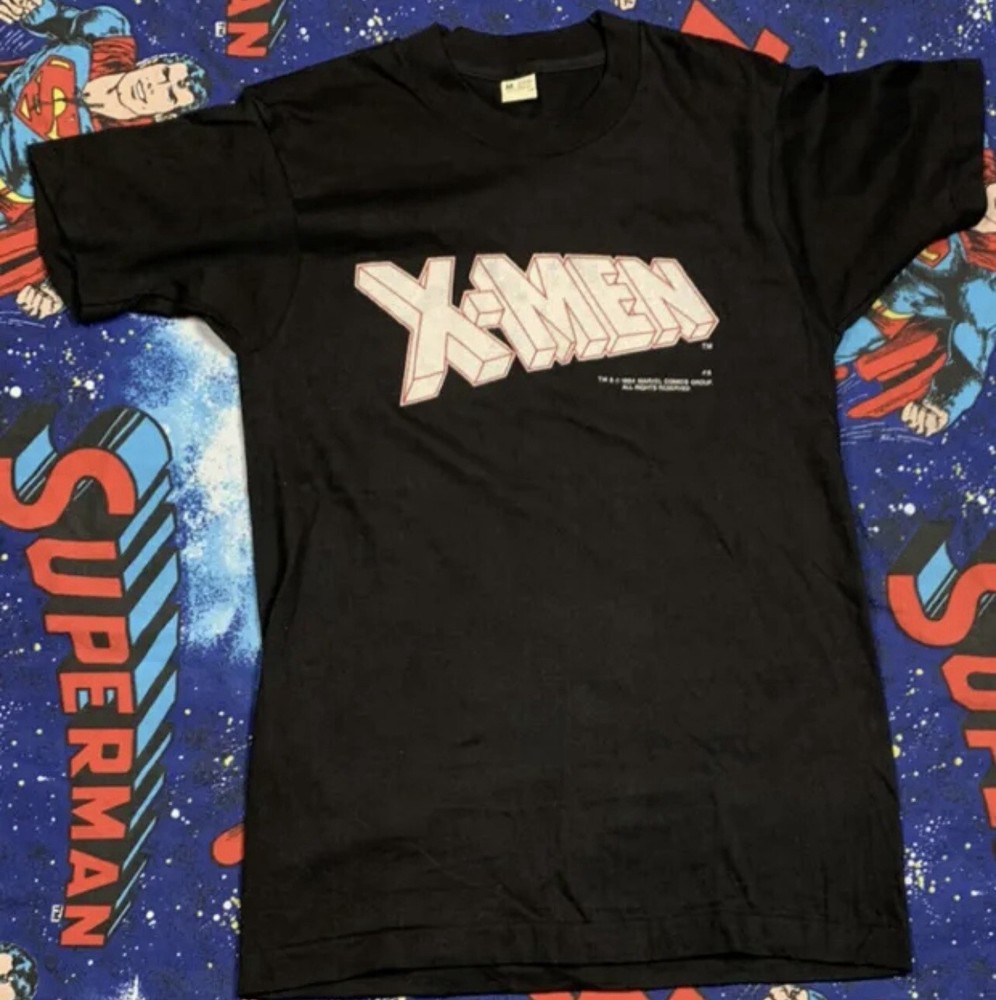VTG 1984 Marvel X-Men Wolverine Storm Beast T-Shirt Men’s M Screen Stars USA
