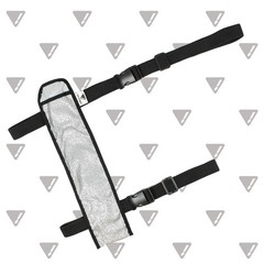 Sparkling Glitter Holster by Got Pride!® for Large Folding Hand Fans Adjustable