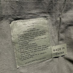 NWT Rothco Vietnam Fatigue Ripstop BDU Shirt Mens XL Olive Drab Slant Pockets
