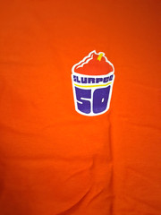 *New in Package* Rare 7-11 Slurpee 50th Birthday T-Shirt-Red-Men’s Large