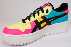 Asics JAPAN S PF Women’s Platform Fashion Shoes Size 8.5 M, Multicolor 1202A32