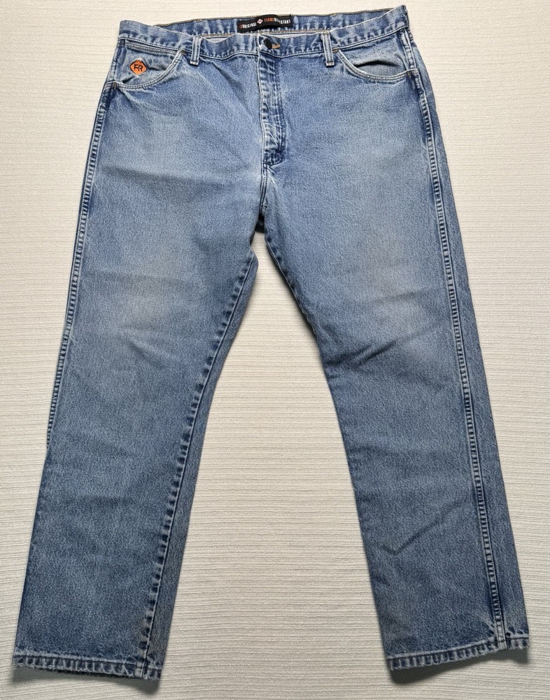 Wrangler FR Men’s Jeans Flame Resistant Original Fit FR13MWZ tag 40 x 32 (38×30)
