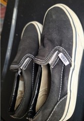 Kids Slid On Vans. Size 13.5