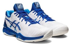 ASICS Court Ff 2 Novak White Tuna Blue 1041A343-960