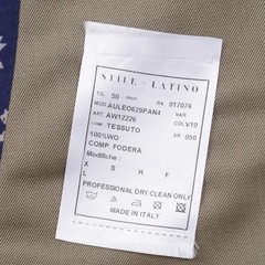 Stile Latino Napoli Slim-Fit Olive Heavier Twill Wool Suit 40R (Eu 50) NWT