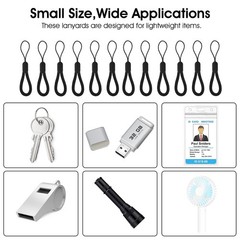 Finger Lanyard, 4.72inch Adjustable Wrist Neck Lanyards Nylon Finger Strap Po…