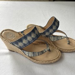 Vince Camuto Tie-Dye Espadrille Sandals sz 8.5 / 39