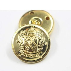 14 Pieces Gold Buttons Set 23Mm 18Mm for Blazers, Suits