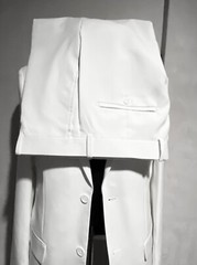 Suit / White / New NWT / 36 to 54 Reg – Short – Long / DESIGNER RICK PALLACK L A