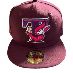 New Era 59FIFTY fitted baseball cap maroon solid mens size 7 5/8
