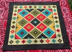 Southwest Argyle 22×22 Bandanna