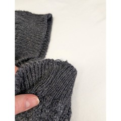 Vintage Adirondack Savile Row Wool Cable Knit Turtleneck Sweater Mens M