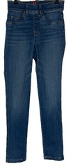Spanx Jeans Womens XS Straight Leg Vintage Indigo Mid Rise Blue Medium Wash