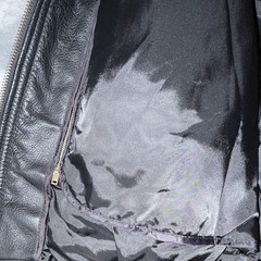 Vintage Wilsons Leather Experts Men’s Black Leather Bomber Jacket Size L