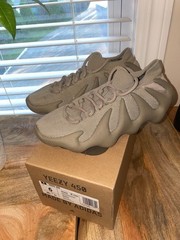 adidas Yeezy 450 Stone Teal Primeknit Low Top Lace-Up Gray Men ID1632 2024