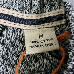 Weatherproof Fair Isle Trim Crew Neck Sweater Mens Medium BLACK IVORY MARL