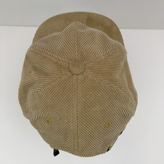 HURLEY Corduroy Manchester Khaki Strap Back Hat Men’s OSFM Cords Flat Bill Cap