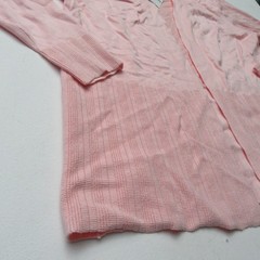 Karen Scott Womens Size XL Open-Front Knit Cardigan Soft Pink