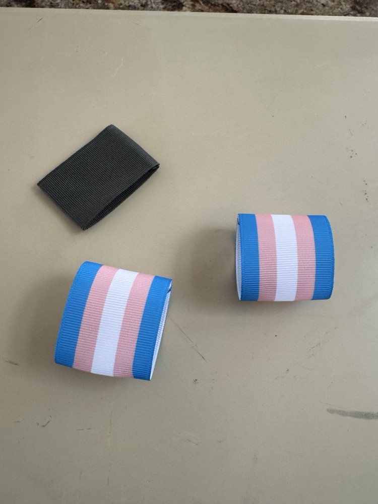 Transgender Flag Pride Shoulder Loops Scouting Uniform | Boy Scouts Of America