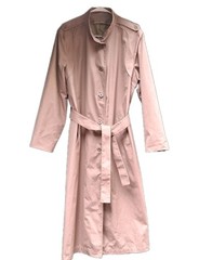 70’s/80’s VTG London Fog wool zip-in womens trench coat with belt Size 16