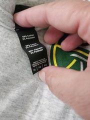 Seattle Storm – Short Sleeved Unisex XL Graphic Tee w/Logo – Gray – New