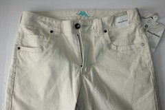 Tommy Bahama Pants Boracay Five Pocket Flat Beige Sand New 34×32 34 Waist