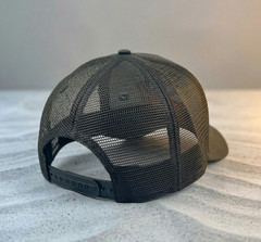 Rolex Gold Crown Trucker Hat Black Mesh Back Adjustable Snapback