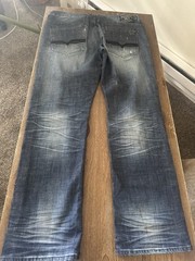 Buffalo David Bitton Six-X Slim Straight Stretch Jeans Waist 38Length 32 NWD