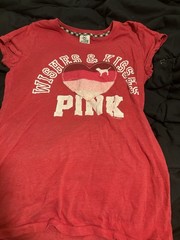Victoria’s Secret Y2K Vintage Pink T-Shirt Medium 🎀