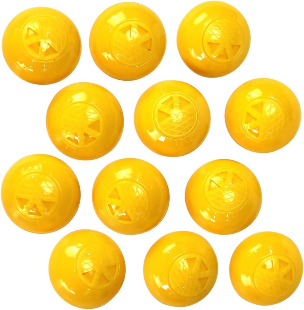 12-Pack Sneaker Shoes Backpack Deodorizer Spheres, Yellow, for Deodorizing Locke