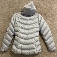 Patagonia Womens Size XS Silver Downtown Down Puffer Jacket 600 Fill Warm 28602