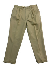 vtg 90s Tommy Hilfiger 36×30 Khaki Dress Pants Trousers Pleated High Waisted