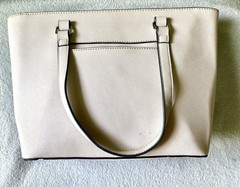 Guess Monogram Los Angeles Light Tan Hand/ Shoulder Bag