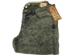 MUDD ACID WASHED SKINNY CORD JEANS JR SZ 15 -DUSTY BLUE- NWT