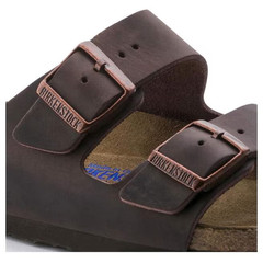 Birkenstock Arizona Habana Oiled Leather Soft Footbed Sandals EU 37-45 Unisex