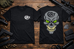 Colt Skull T-Shirt Heavyweight S M L XL 2XL 3XL 4XL 5XL