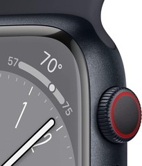 Apple Watch Series 9 [GPS + Cellular, 45mm] – Graphite Stainless Steel Case with
