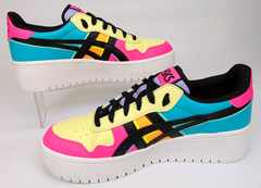 Asics JAPAN S PF Women’s Platform Fashion Shoes Size 8.5 M, Multicolor 1202A32