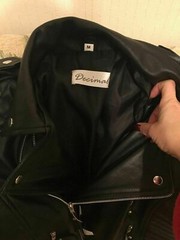 MENS ASYMMETRICAL BIKER LEATHER JACKET SLIM FIT 100% SHEEPSKIN REAL LEATHER