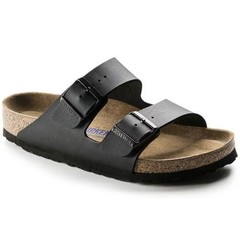 Birkenstock Arizona Black Birko-Flor Soft Footbed Unisex Sandals Select Size